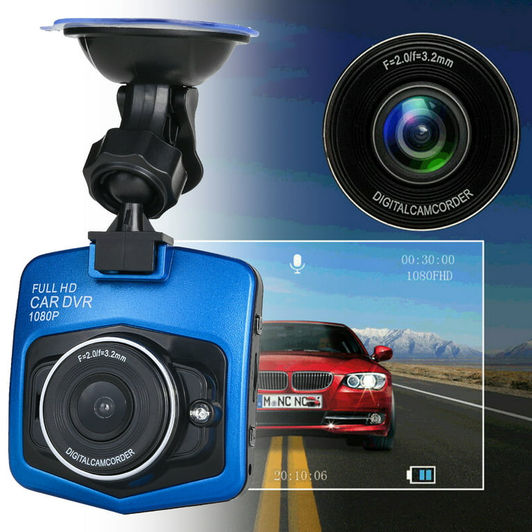 Dash Cam 2.4" LCD Car DVR Driving Recorder Camera Full HD 1080P Vehicle Video US 